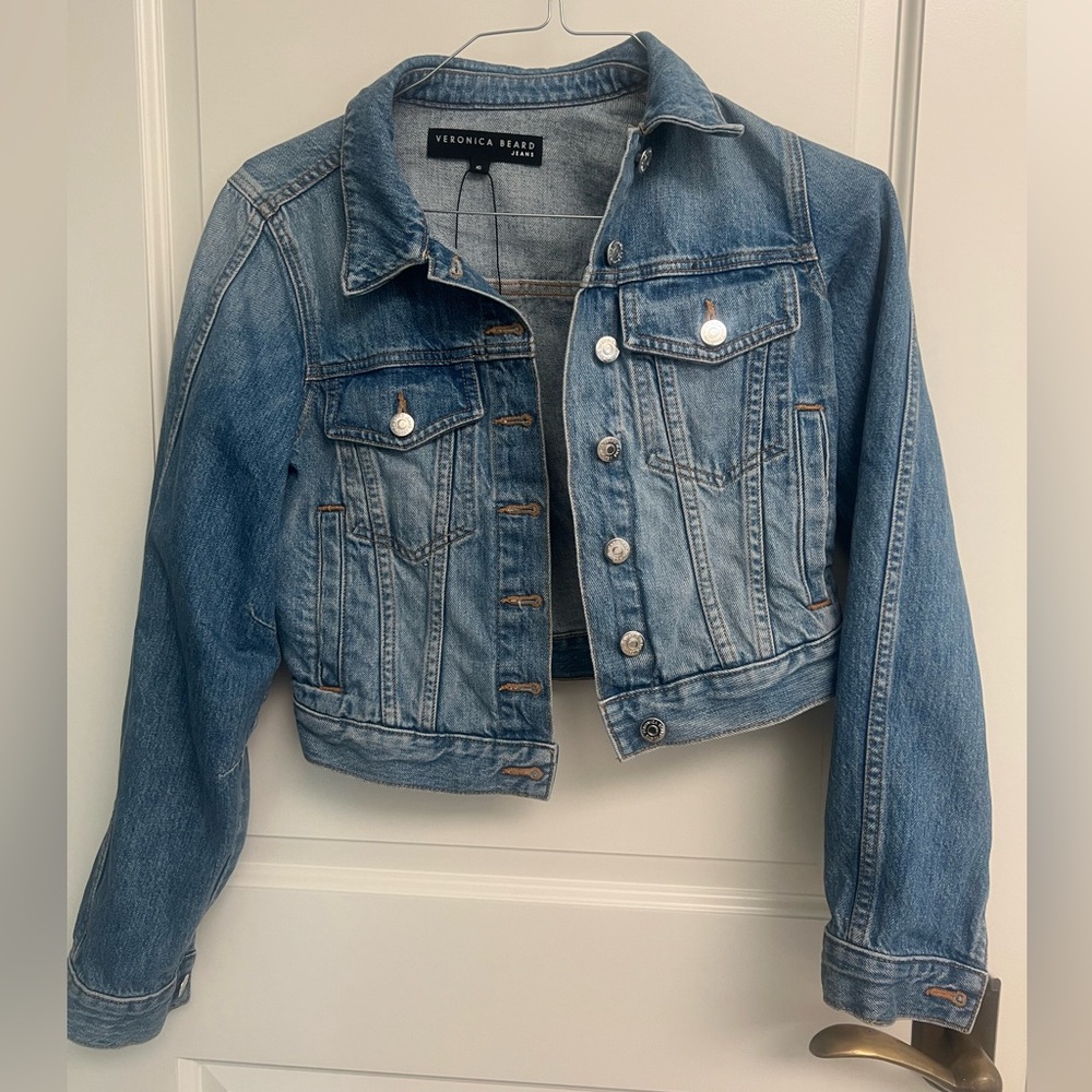 Veronica Beard jean jacket. NWOT sz XS